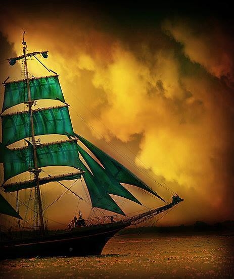 Dramatic Sailboat
