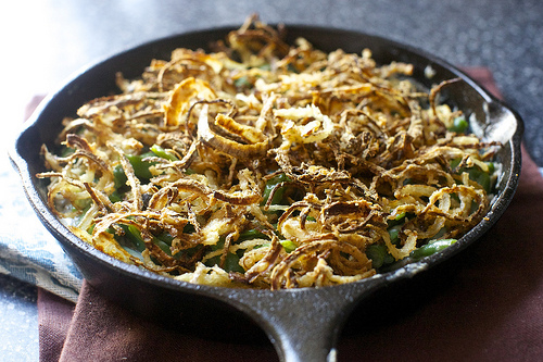 Green Bean Casserole With Crispy Onions Pictures, Photos, and Images ...