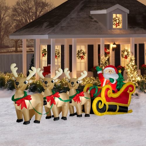 Santa and his Sleigh Santa and his Sleigh