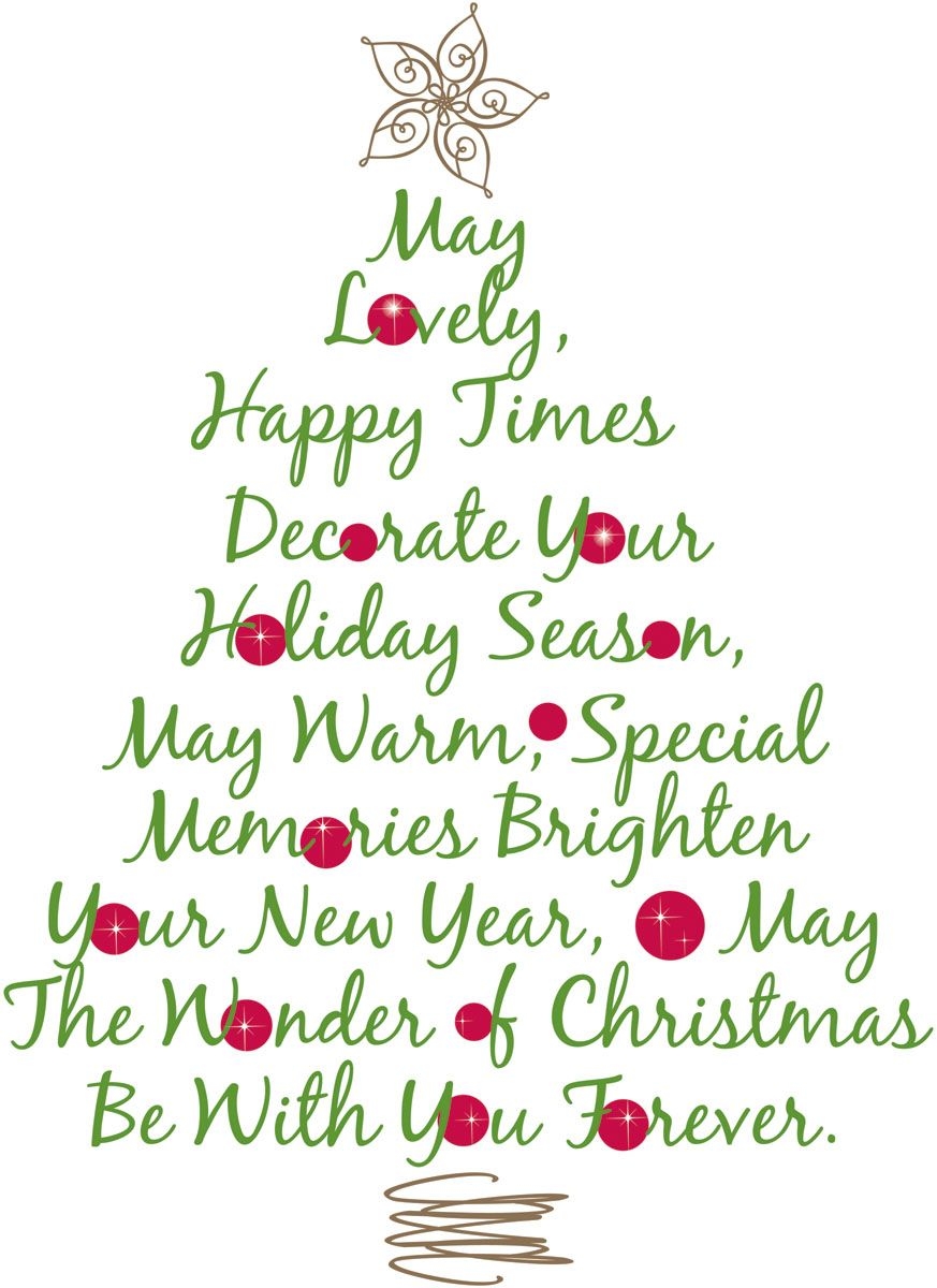 May the wonder of Christmas be with you forever