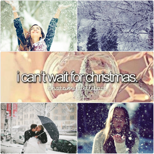 I cant wait for christmas
