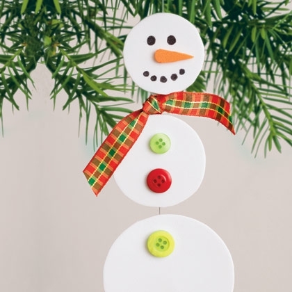 Dangling snowman