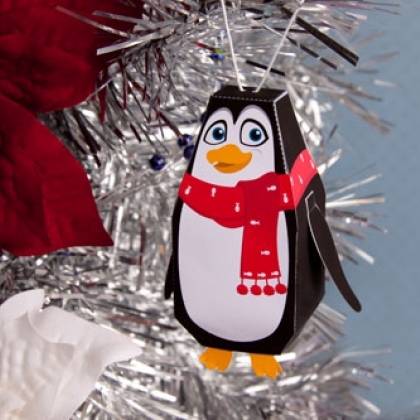 Penguin ornament Penguin ornament