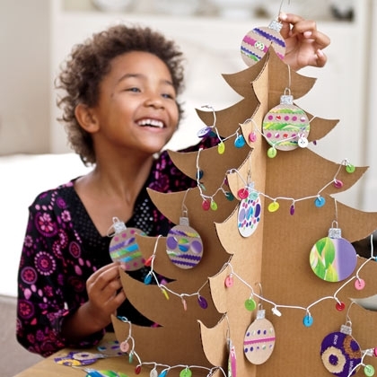 Shipping box tree