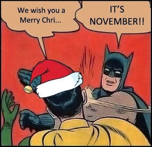 its november