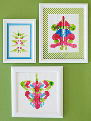 Ink blot prints