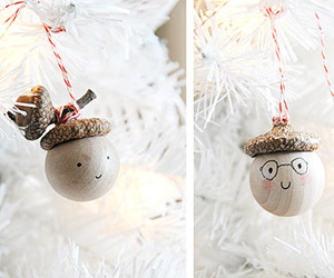 Acorn ornament