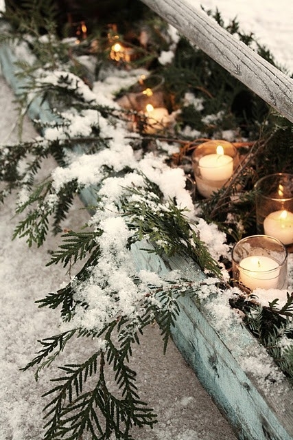 Christmas candles