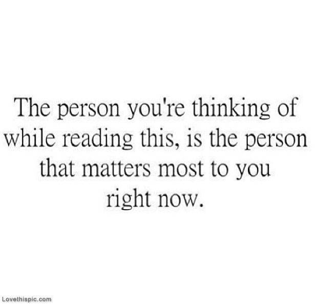 Matters Most Right Now