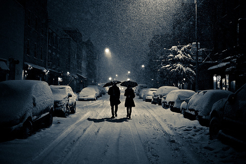A walk in the snow