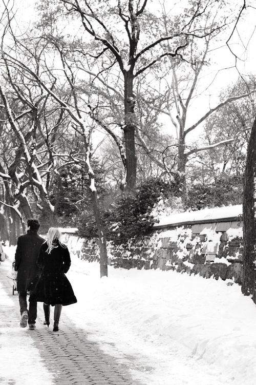 Snowy walk Snowy walk