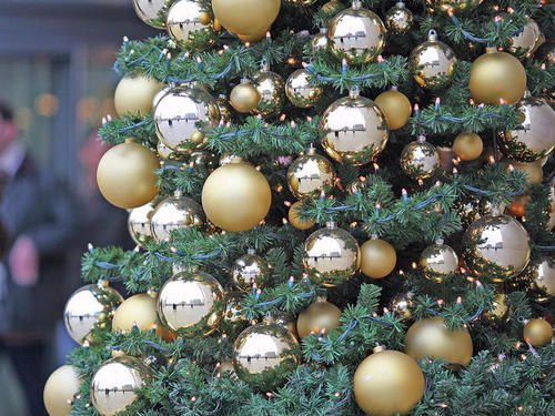 Christmas tree baubles