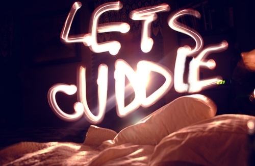 Let's cuddle Let's cuddle