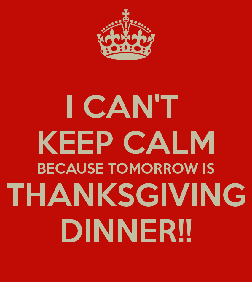 tomorrow is thanksgiving tomorrow is thanksgiving