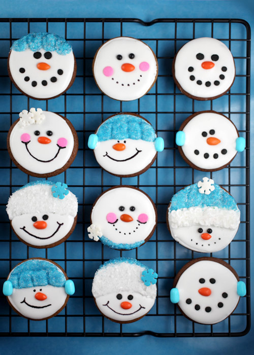 Snowmen Cookies Snowmen Cookies