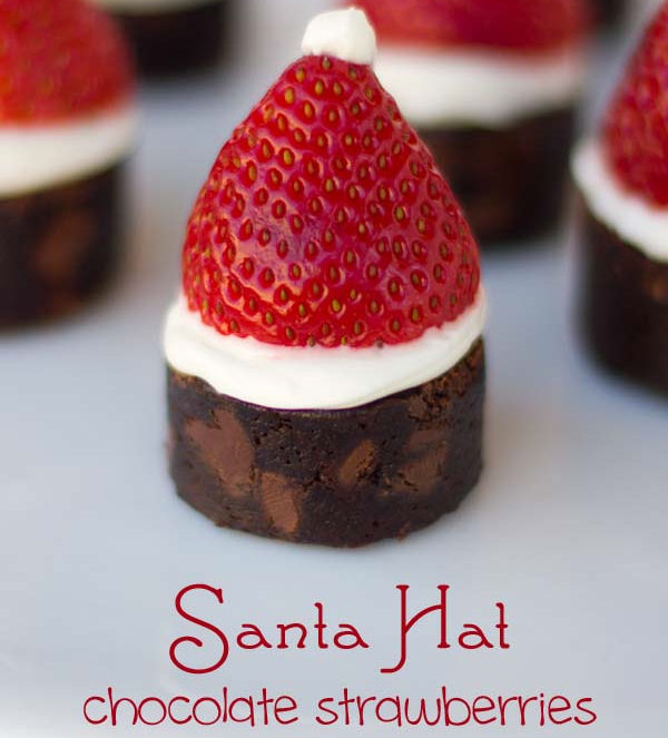 Santa Hat Chocolate Strawberries Santa Hat Chocolate Strawberries