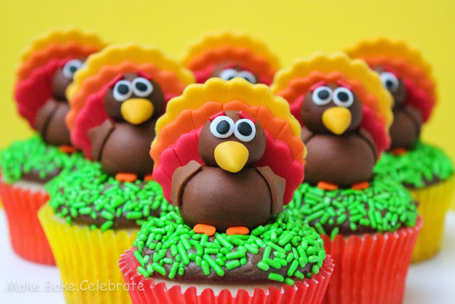 turkey cupcakes