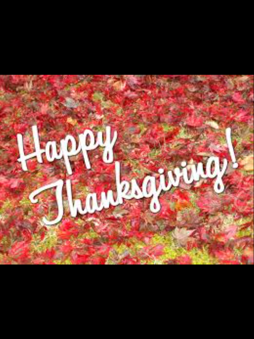 Happy Thanksgiving