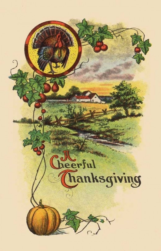 A cheerful thanksgiving A cheerful thanksgiving