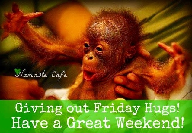 giving out friday hugs giving out friday hugs