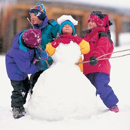 Headless snowman
