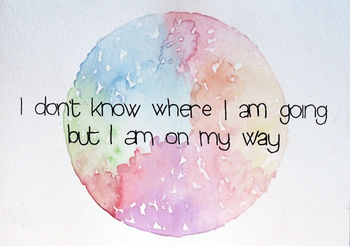 I am on my way