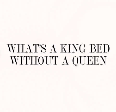 Whats a king bed without a queen