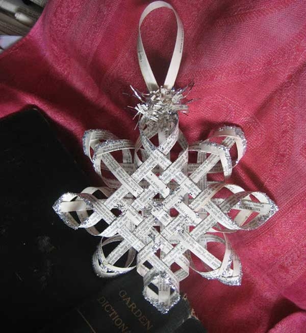 Vintage woven star