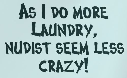 as i do more laundry