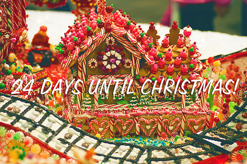 24 days until christmas