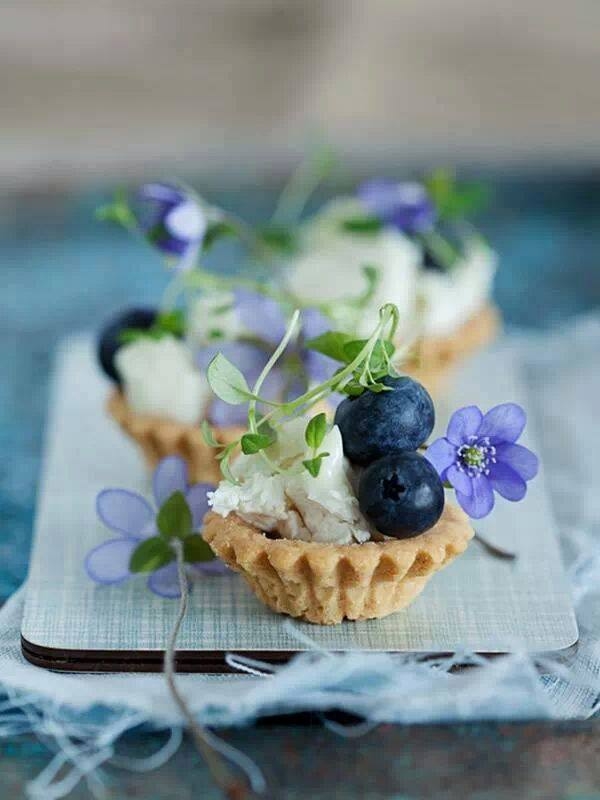 Mini Blueberry Tarts Mini Blueberry Tarts