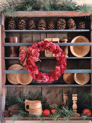 Red wreath Red wreath