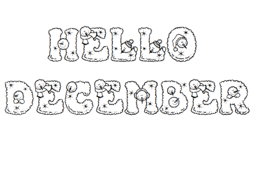 Hello december Hello december