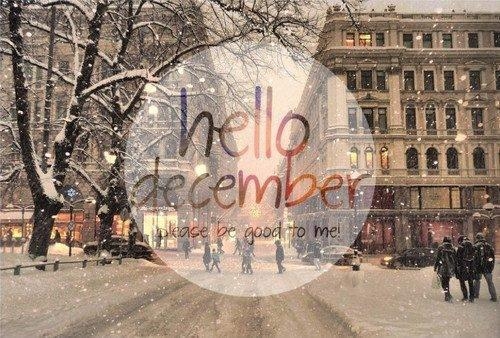 Hello december