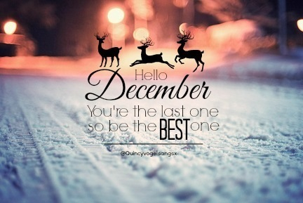Hello december Hello december