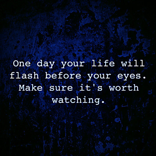 Make sure it is worth watching