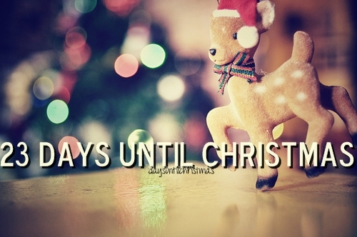23 days until christmas 23 days until christmas