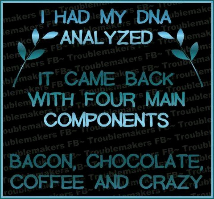 I had my DNA analyzed I had my DNA analyzed