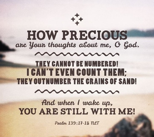 How precious are your thoughts How precious are your thoughts