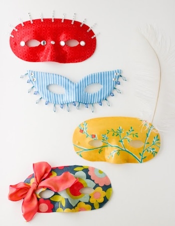 Flax and twine masks