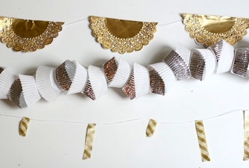 New years eve garland
