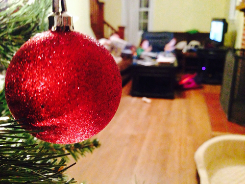 Big red bauble Big red bauble