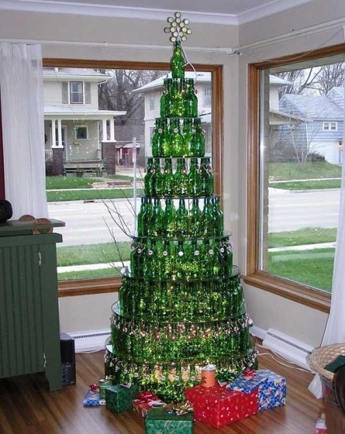 Christmas tree for the beer lovers