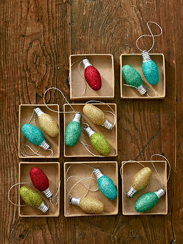 Sparkling ornaments