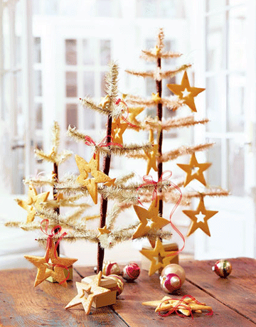 Sugar cookie star trees