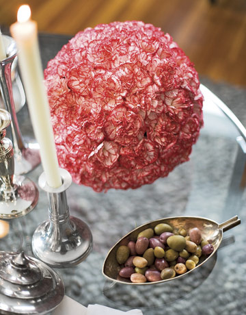 Carnation centerpiece Carnation centerpiece