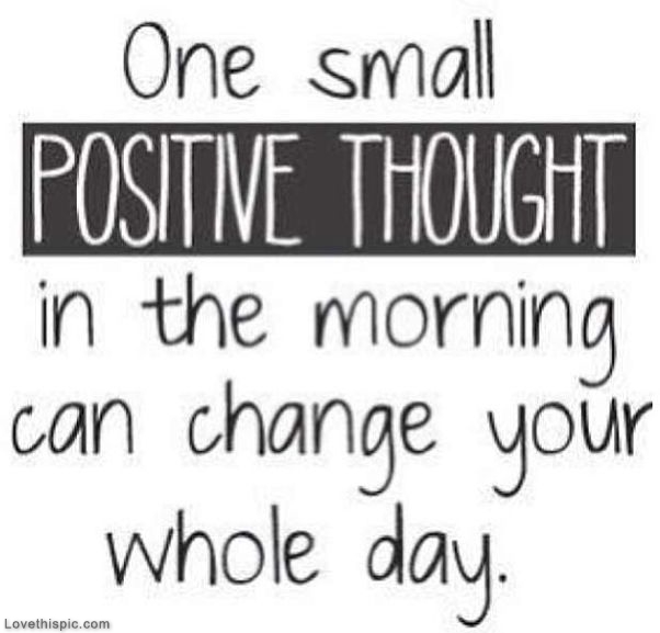 One Small Positive Thought One Small Positive Thought