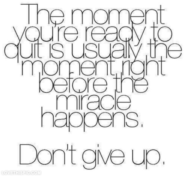 Dont Give Up Dont Give Up
