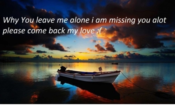 Missing you