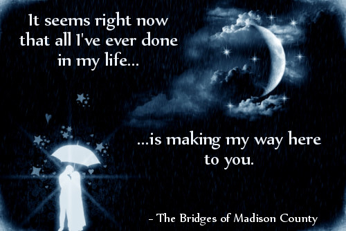 Making my way here to you Making my way here to you